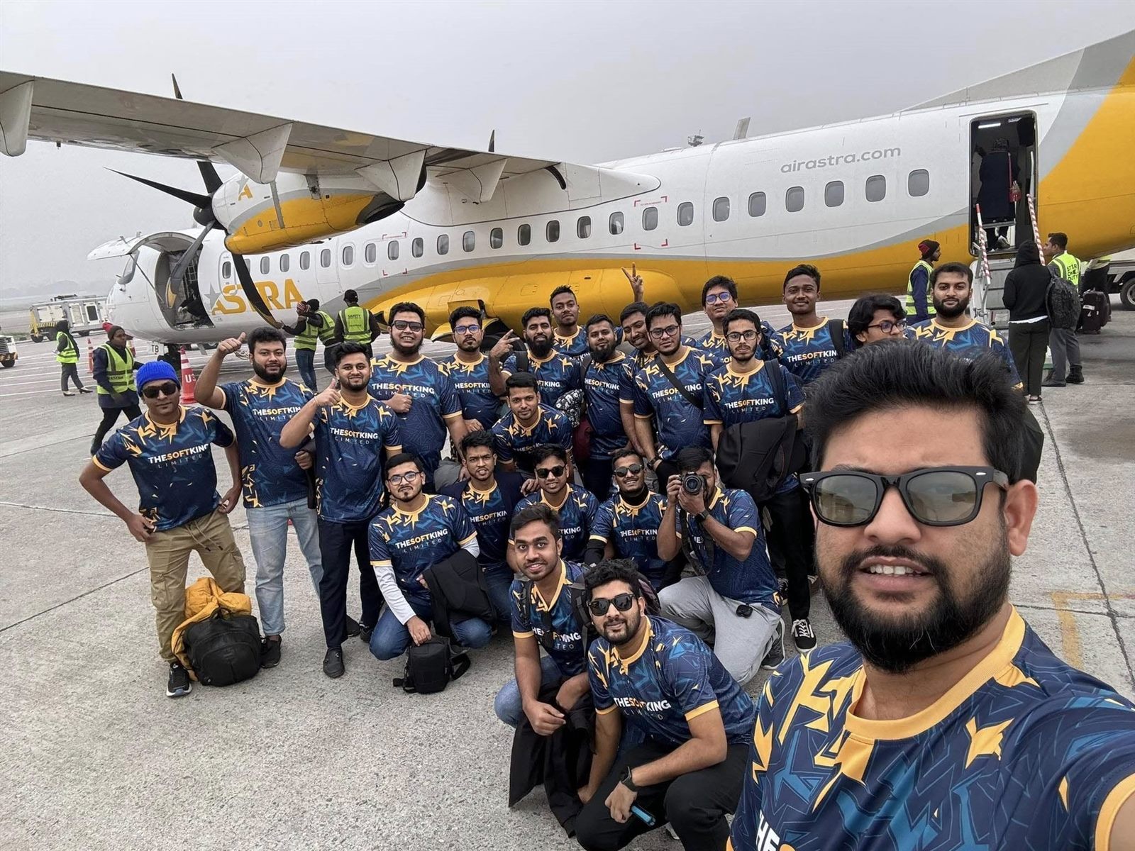 Abdul Mabud team travel photo